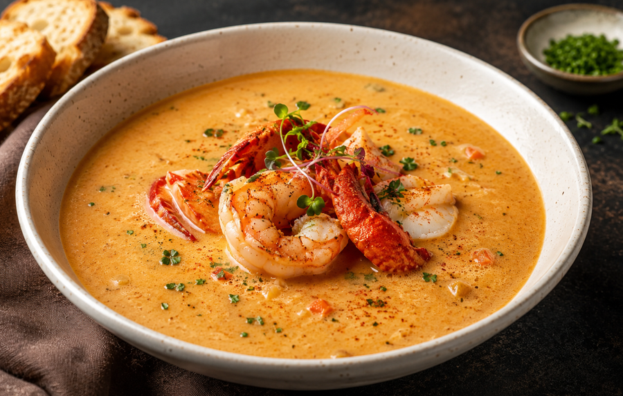 Pili Sea Food Bisque